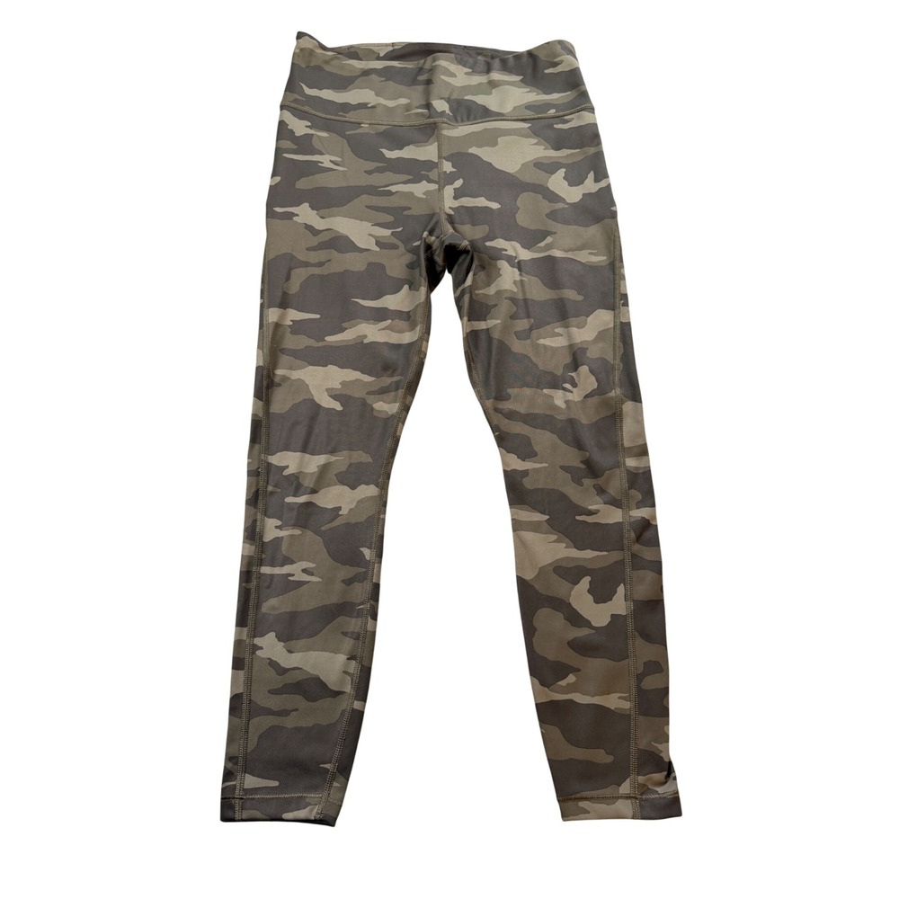 Athleta Ultimate 7/8 Tight Camo Leggings Womens Small‎ Green Brown Camouflage-S